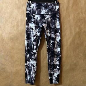 Lululemon | High Times Pant (Peek) Leggings Obscurred Black Dusty Mauve Size 8